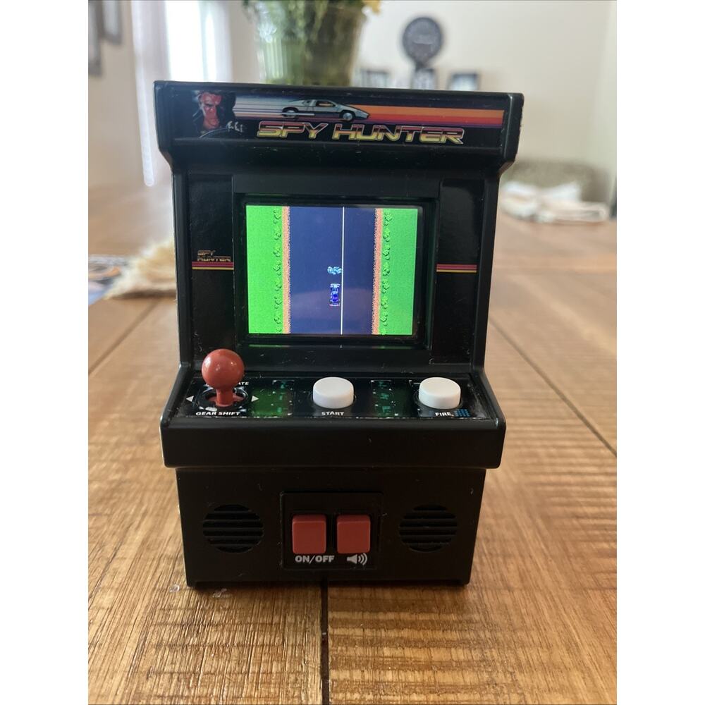 Spy Hunter Retro Mini Arcade Game by Basic Fun Inc #09640 Tested Working - Picture 4 of 9